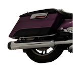 TAB Performance 4.5" B.A.M. Stick Slip-On Mufflers | Chrome Finish for 1995–2016 Harley Touring & 2009-Newer Trikes