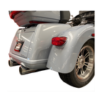 TAB Performance 4.5" B.A.M. Stick Slip-On Mufflers | Chrome Finish for 1995–2016 Harley Touring & 2009-Newer Trikes