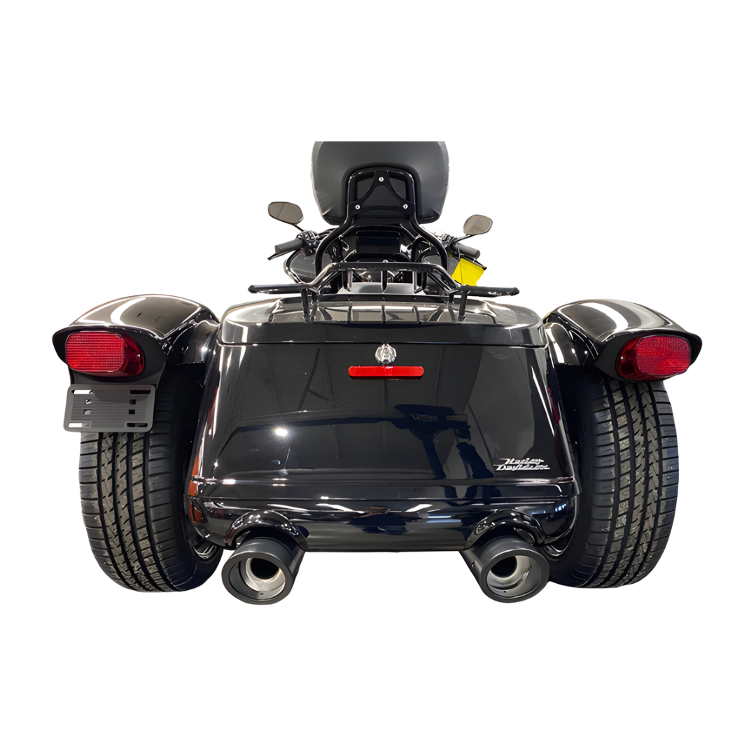 TAB Performance 4.5" B.A.M. Stick Slip-On Mufflers | Black Finish for 1995-2016 Harley-Davidson Touring & 2009-Newer Trikes