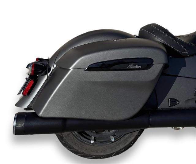 TAB Performance 4.5" Redline Performance Slip-On Mufflers | Black or Chrome Finish for 2014–Up Indian Touring Models